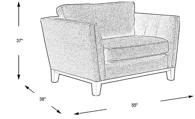 Dimension Image. Please refer to the Dimension Tab on this page for dimension details.