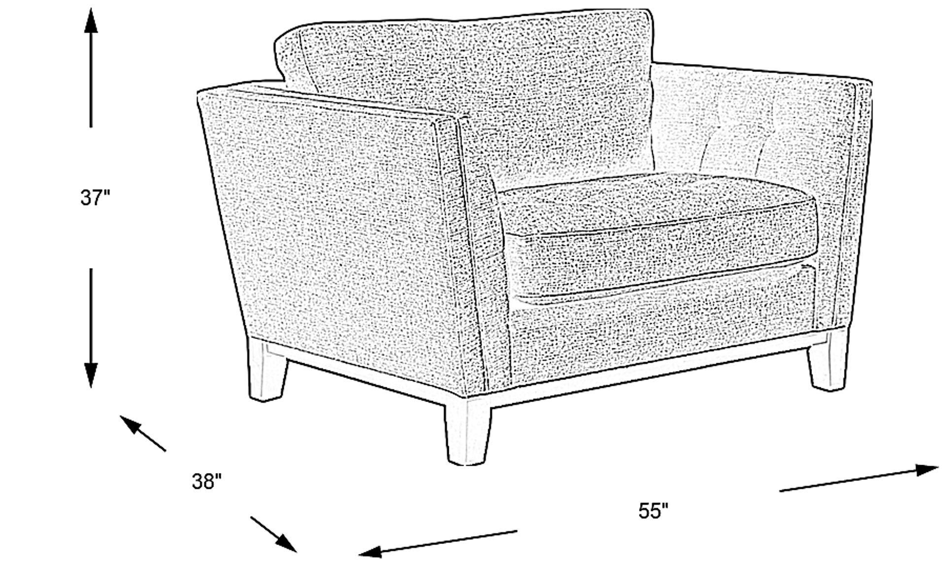 Dimension Image. Please refer to the Dimension Tab on this page for dimension details.