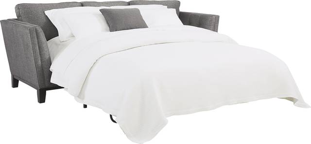 Cindy Crawford Home Central Boulevard Charcoal Textured Sleeper - Thumbnail - Image 2