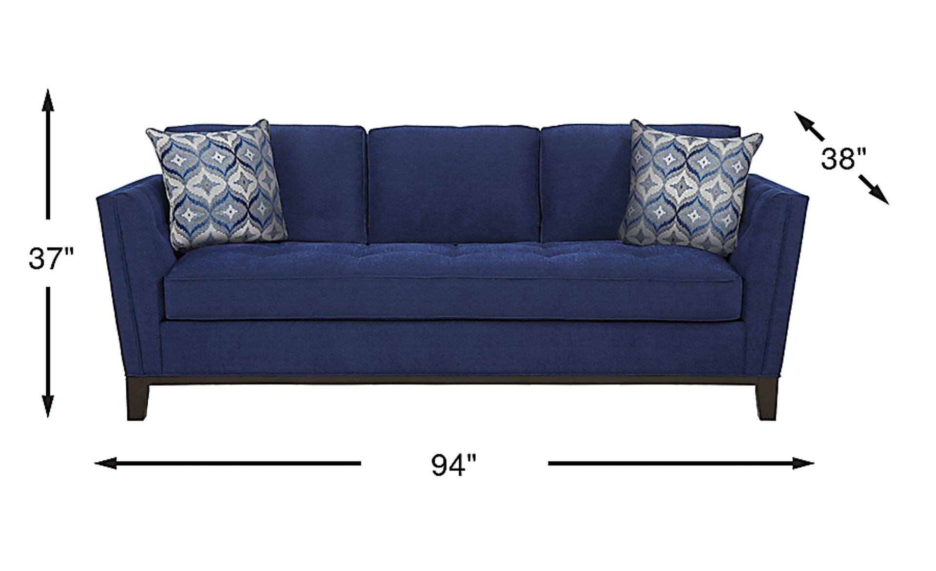 Dimension Image. Please refer to the Dimension Tab on this page for dimension details.