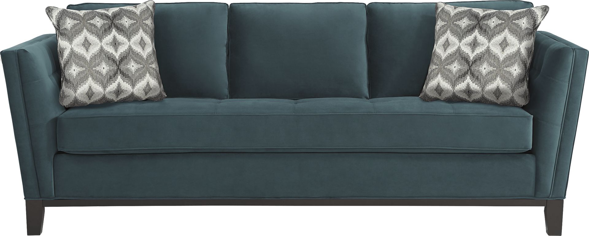 Cindy Crawford Home Central Boulevard Evergreen Textured Gel Foam Sleeper - Image 1