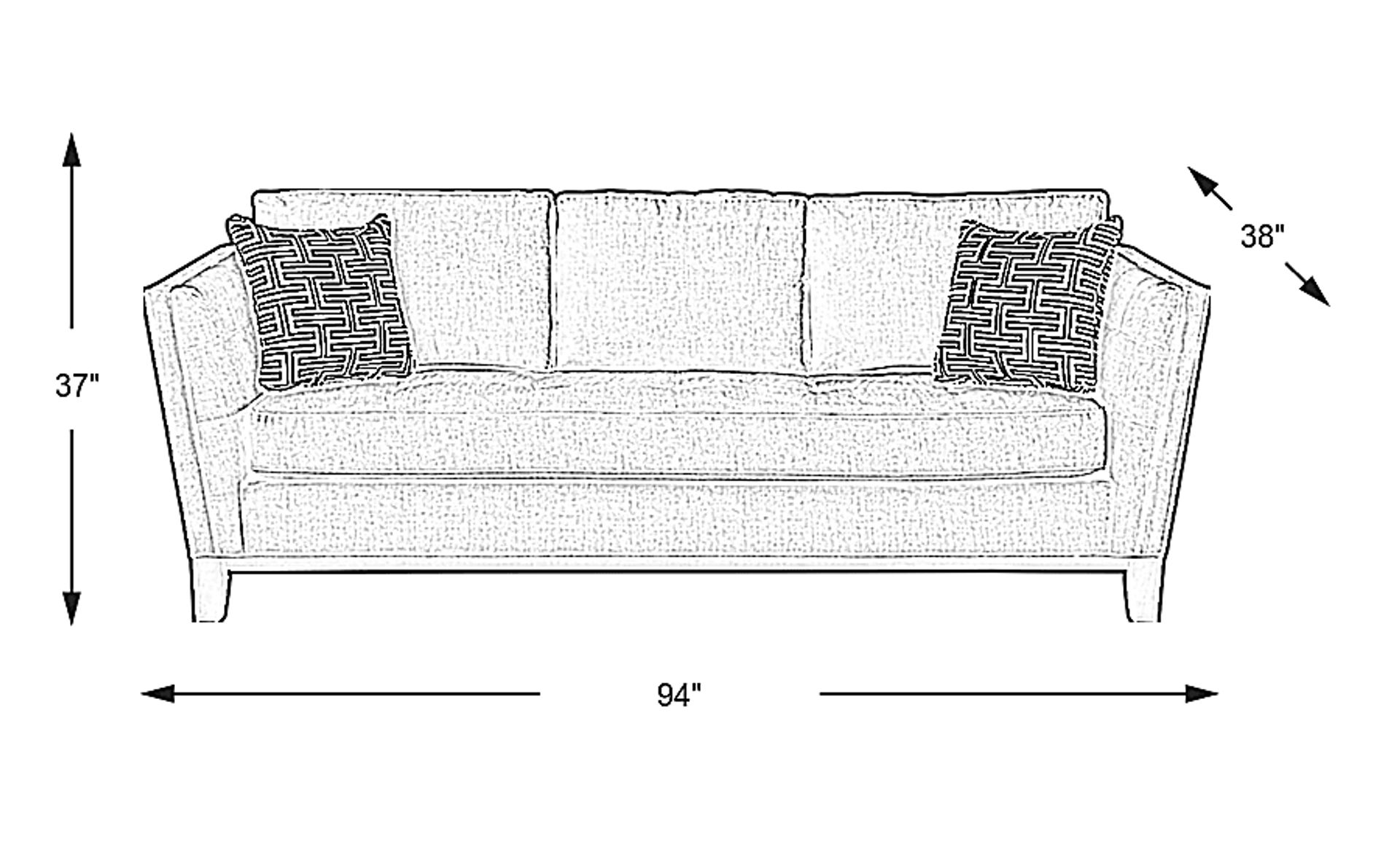 Dimension Image. Please refer to the Dimension Tab on this page for dimension details.