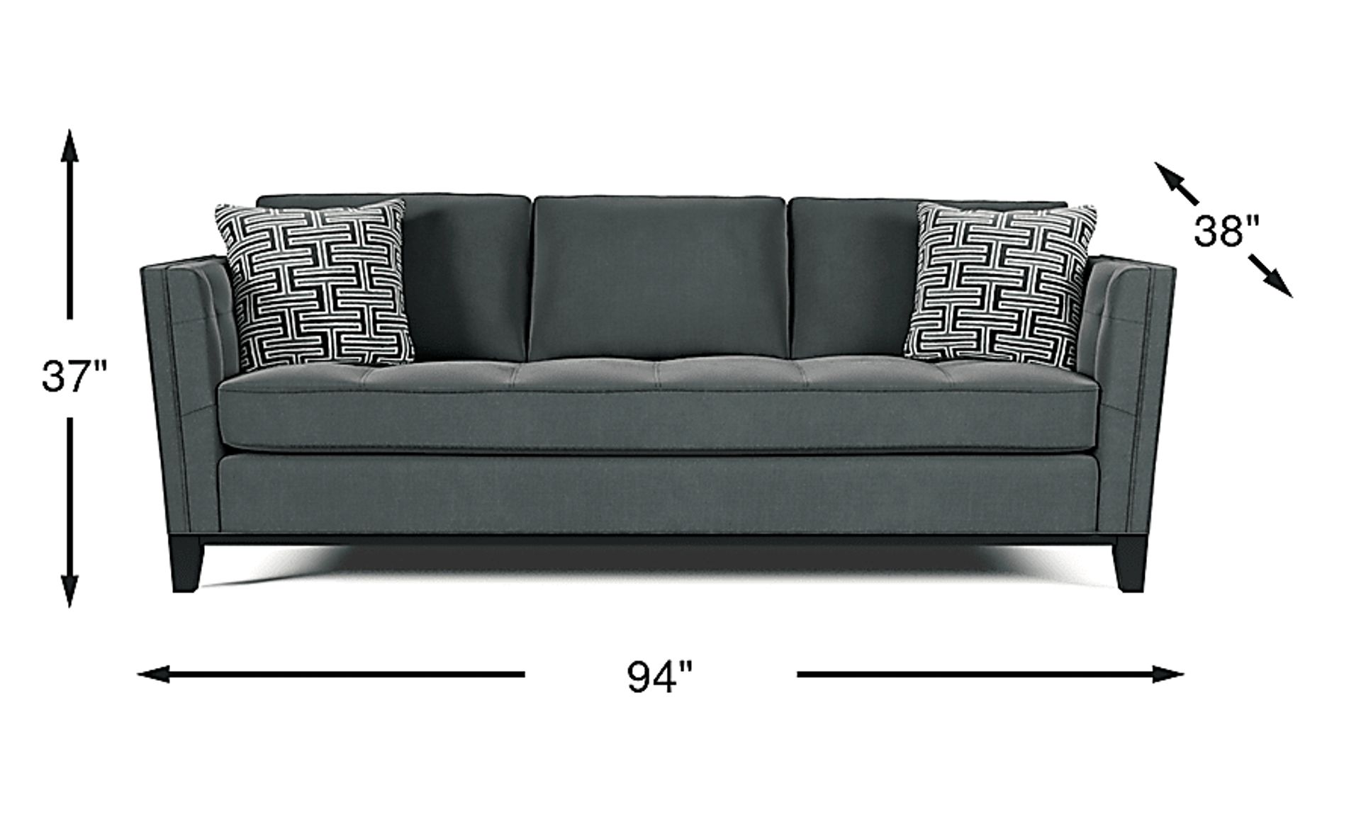 Dimension Image. Please refer to the Dimension Tab on this page for dimension details.