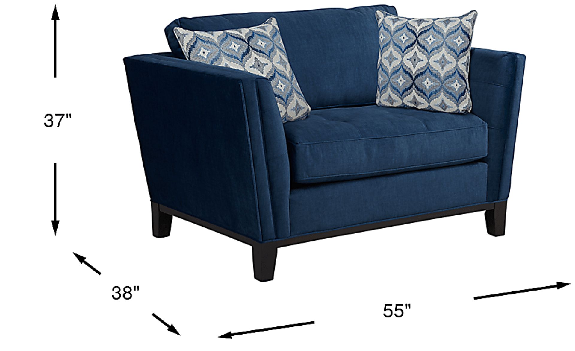 Dimension Image. Please refer to the Dimension Tab on this page for dimension details.