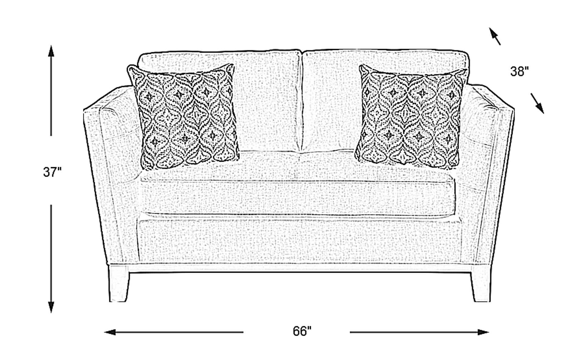 Dimension Image. Please refer to the Dimension Tab on this page for dimension details.