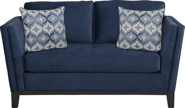 Cindy Crawford Home Central Boulevard Ink Plush 8 Pc Living Room - Thumbnail - Image 5