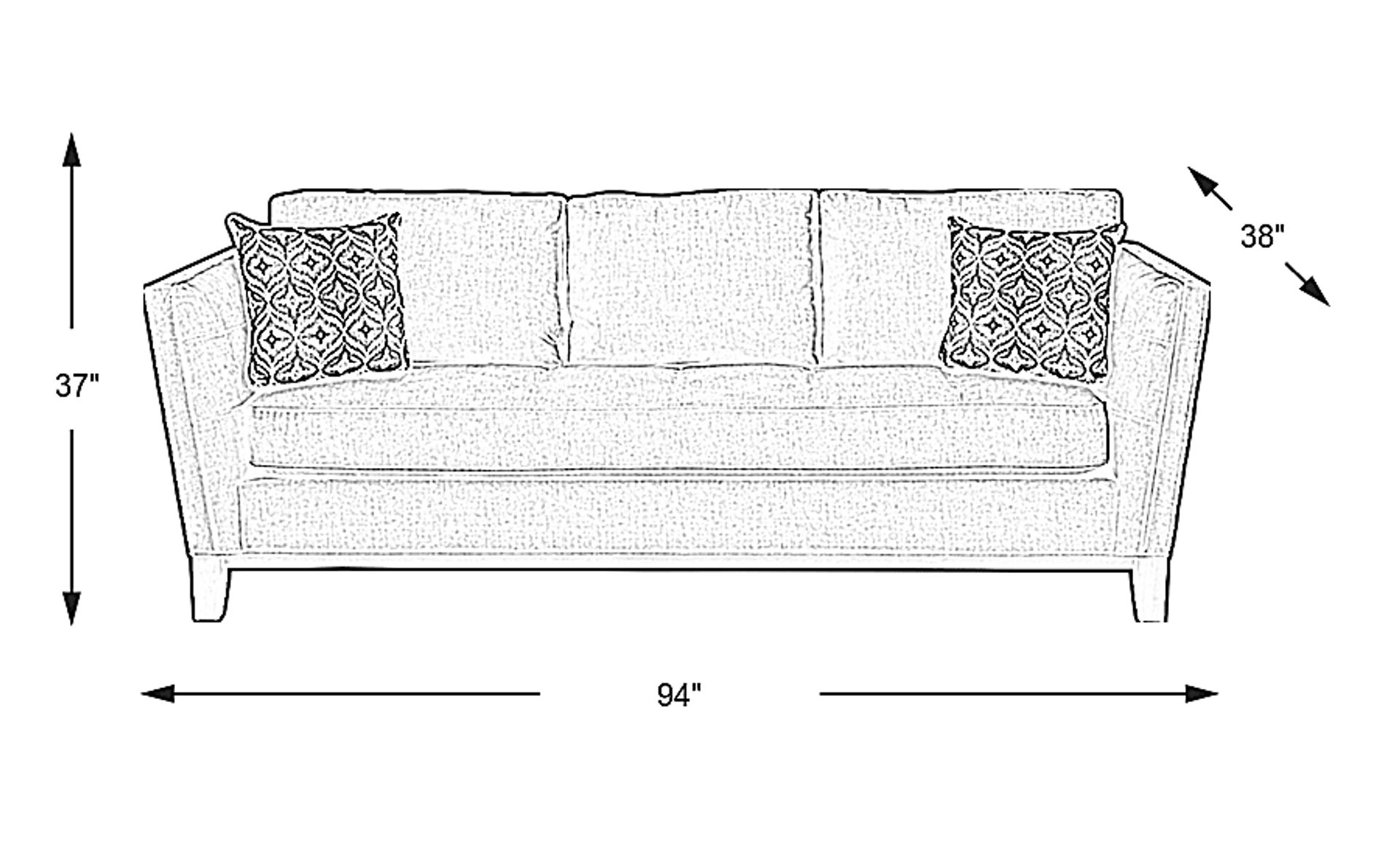 Dimension Image. Please refer to the Dimension Tab on this page for dimension details.