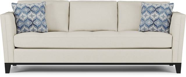 Cindy Crawford Home Central Boulevard Off-White Textured Sleeper - Thumbnail - Image 1