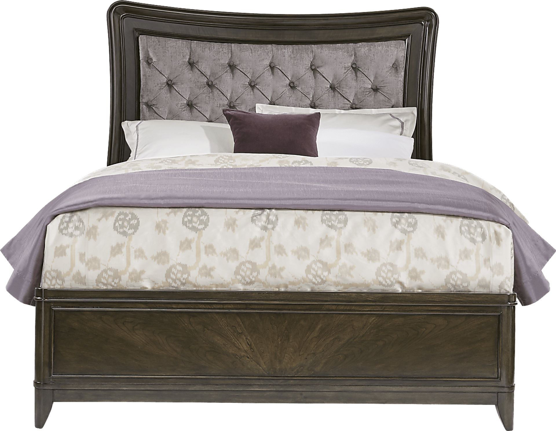 Cindy Crawford Home Chateau Brown 5 Pc Queen Upholstered Bedroom - Image 2