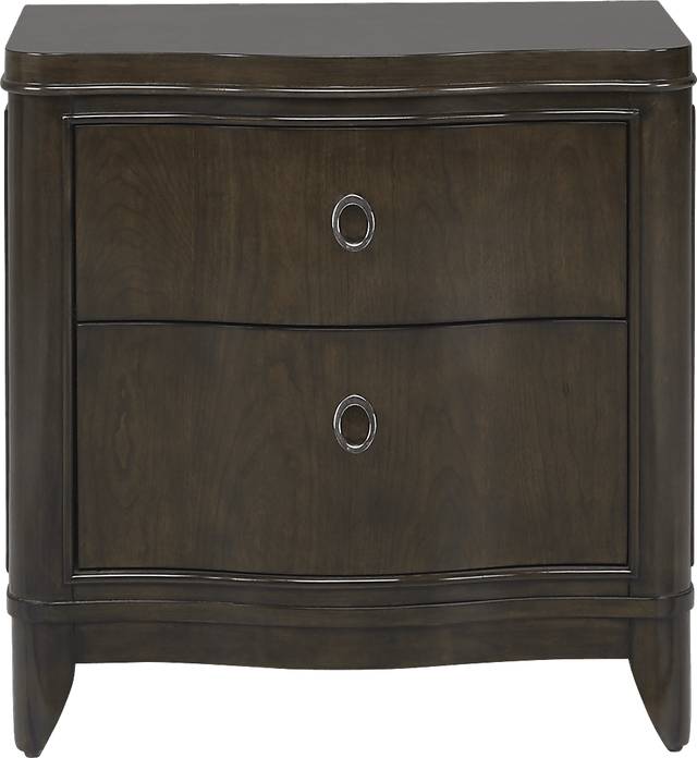 Cindy Crawford Home Chateau Brown 7 Pc Queen Panel Bedroom - Thumbnail - Image 6