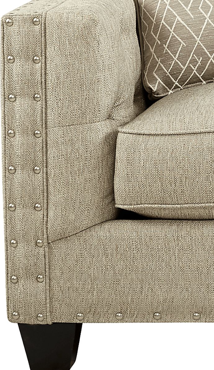 Cindy Crawford Home Chelsea Hills Beige Loveseat Rooms To Go