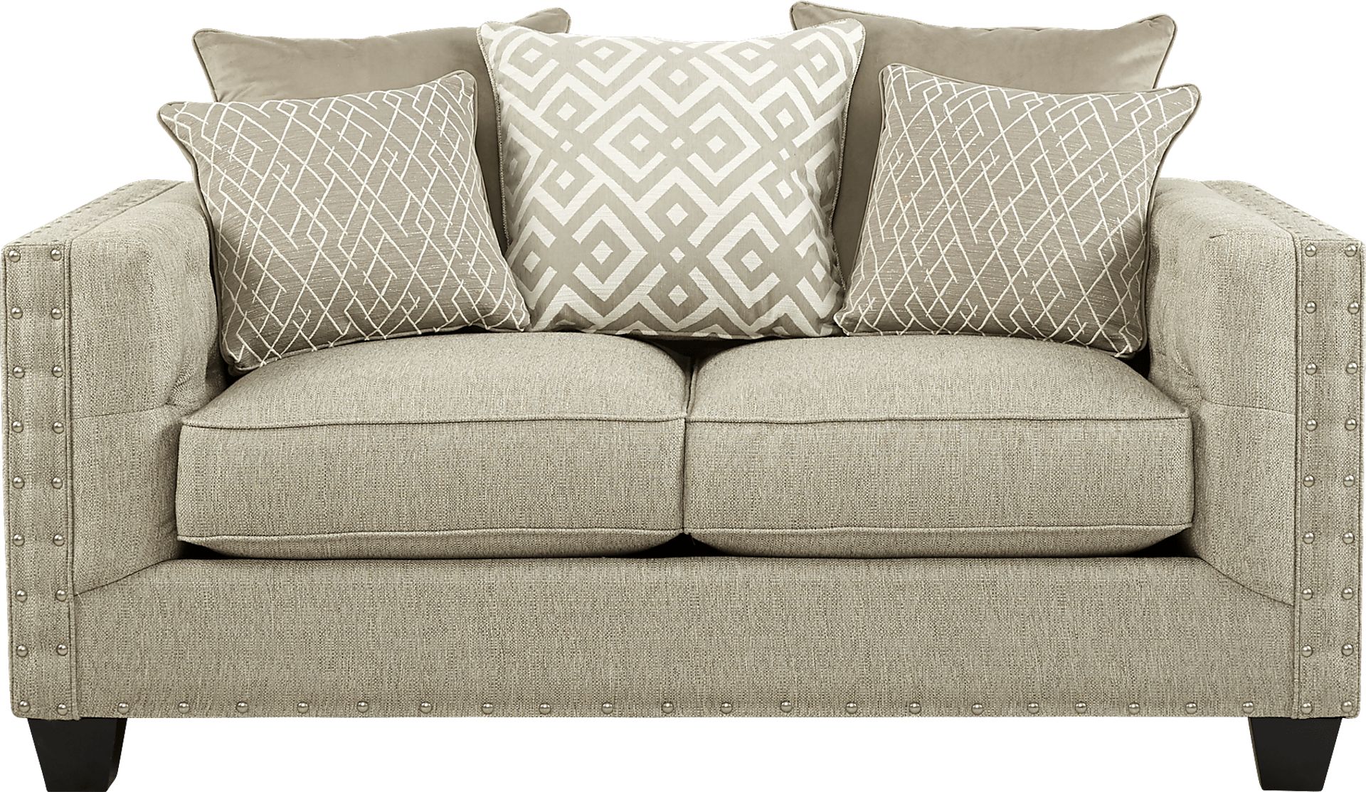 Cindy Crawford Home Chelsea Hills Beige 7 Pc Living Room - Image 6