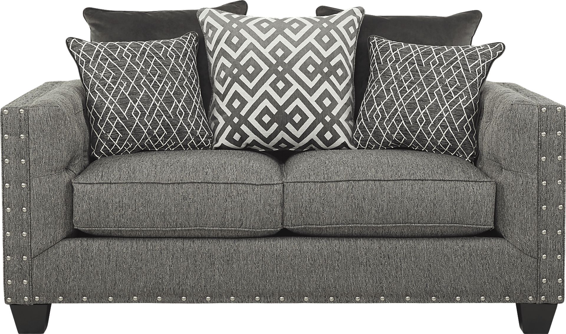 Cindy Crawford Home Chelsea Hills Gray 5 Pc Living Room - Image 6