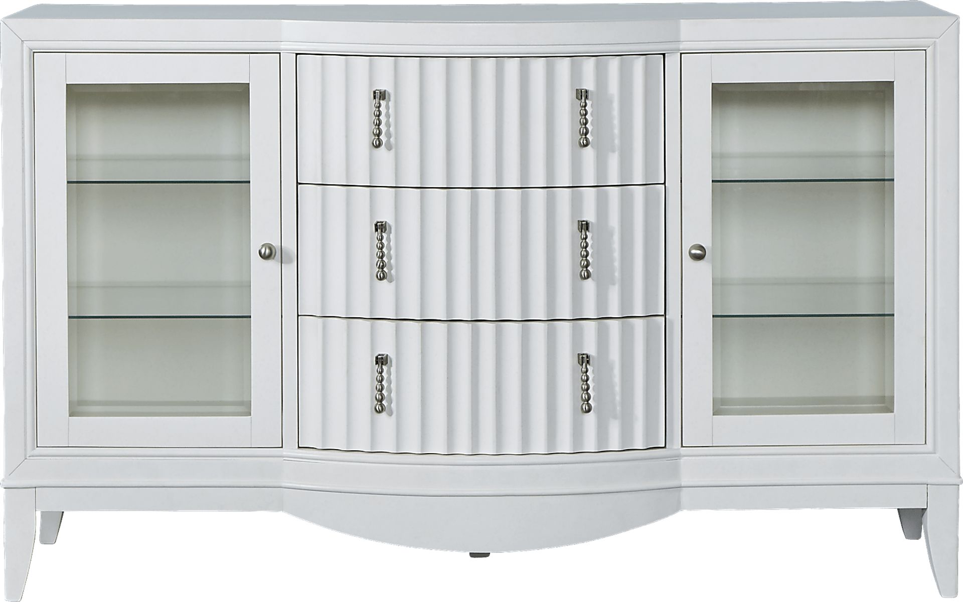 Cindy Crawford Home Clarendon Heights White Server - Image 2
