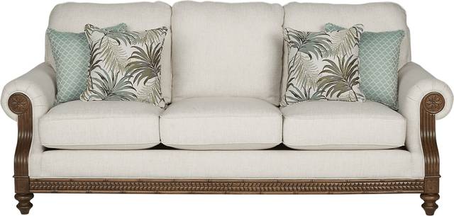 Cindy Crawford Home Coconut Bay Ivory Sleeper - Thumbnail - Image 1