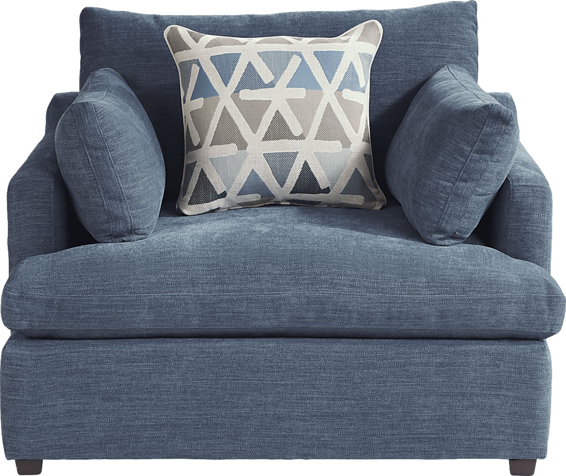 Cindy Crawford Home Emerson Park Denim 2 Pc Living Room - Image 6