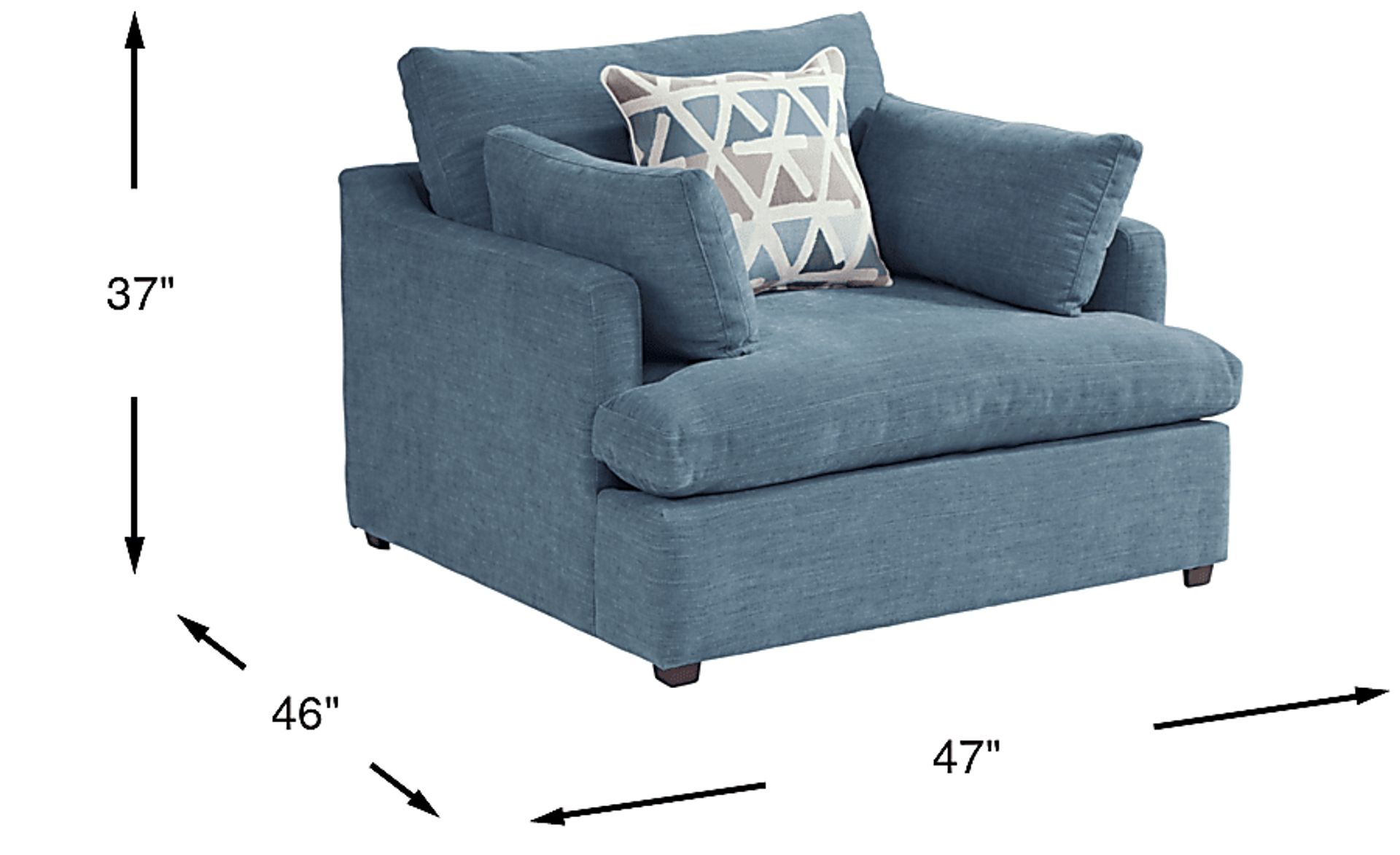 Dimension Image. Please refer to the Dimension Tab on this page for dimension details.