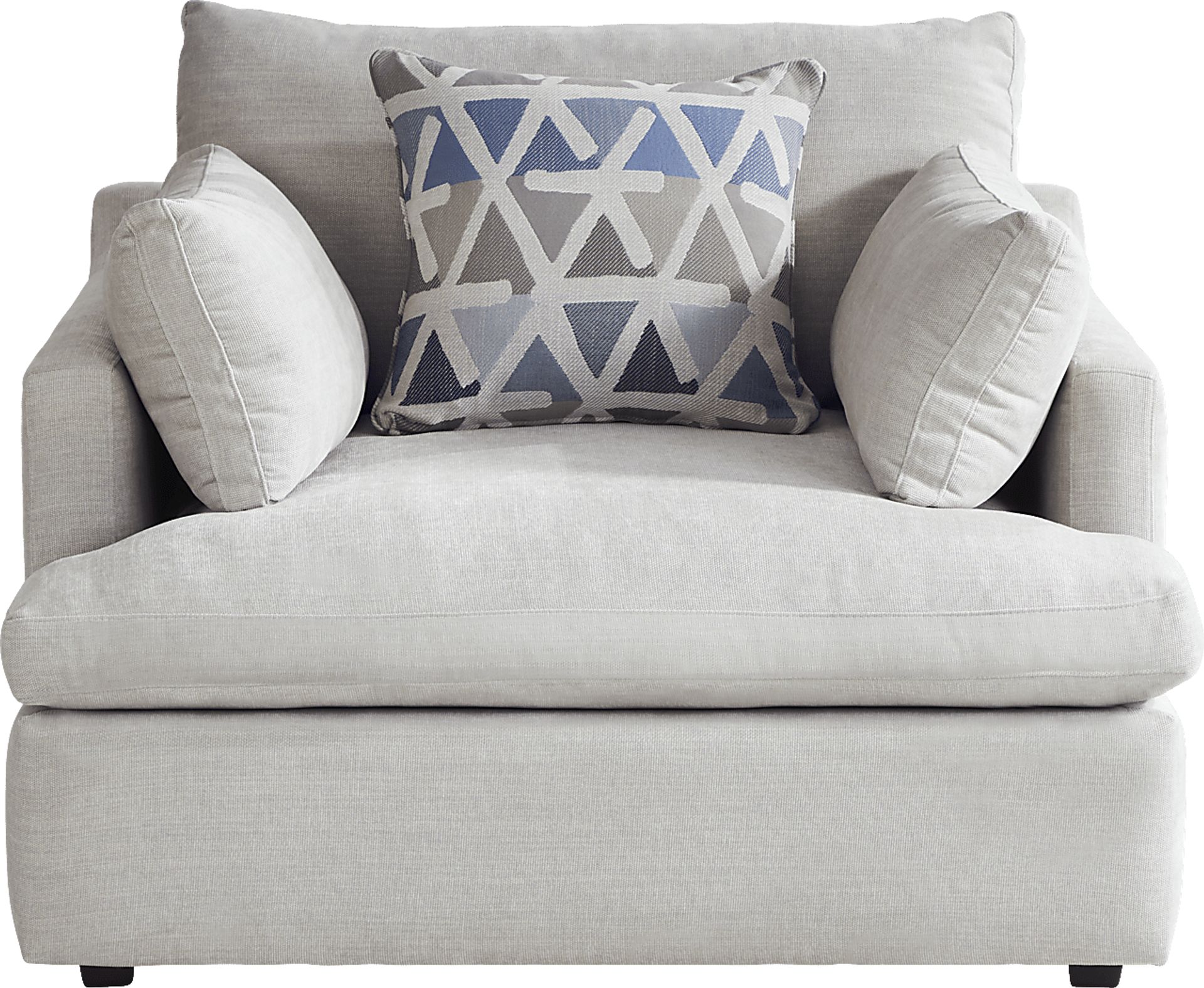 Cindy Crawford Home Emerson Park Silver 2 Pc Living Room - Image 6
