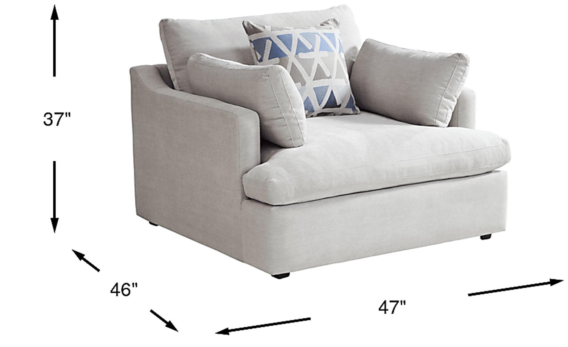 Dimension Image. Please refer to the Dimension Tab on this page for dimension details.