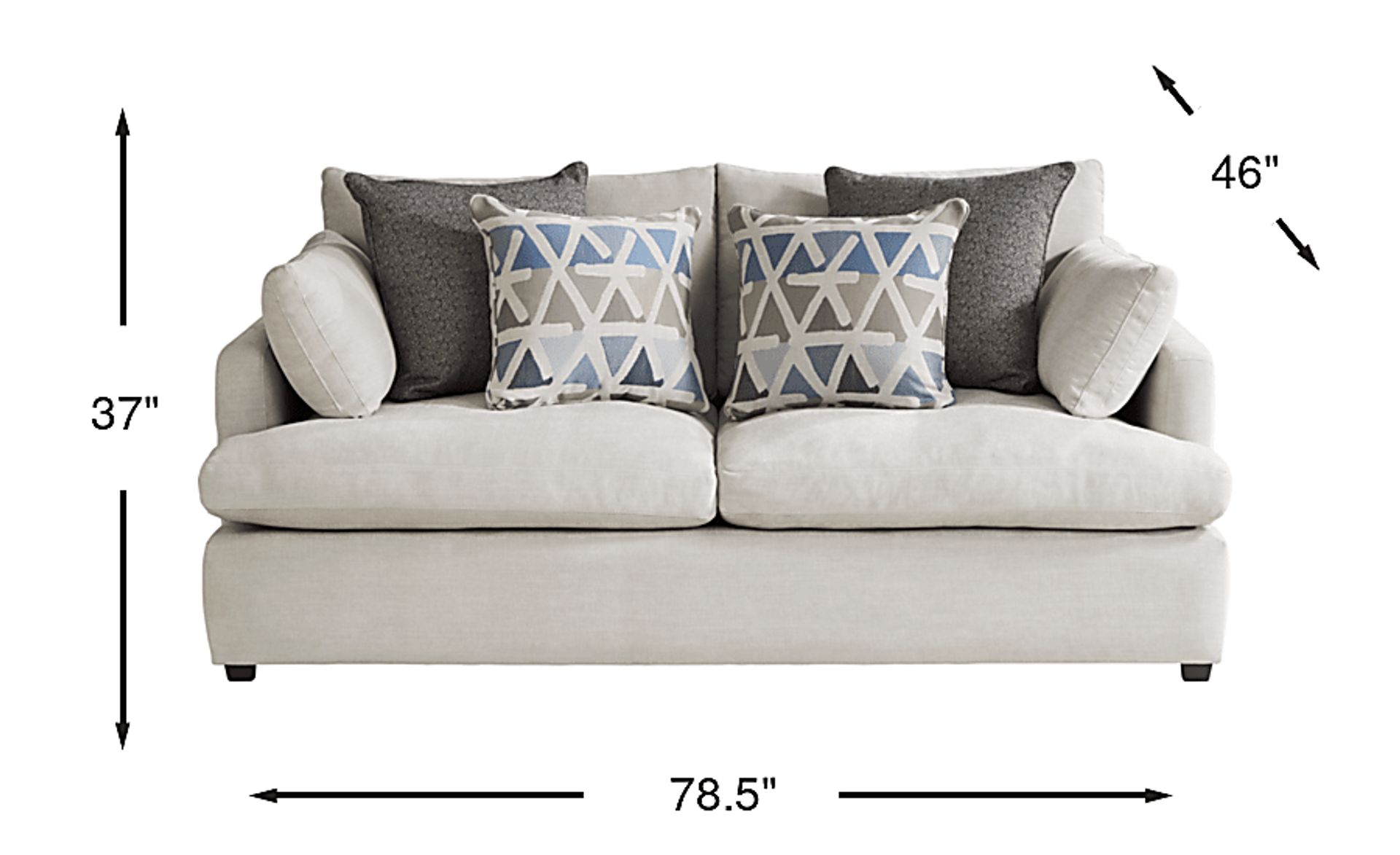 Dimension Image. Please refer to the Dimension Tab on this page for dimension details.