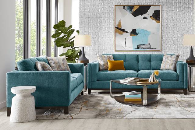 Everleigh Place Lagoon 2 Pc Living Room - Thumbnail - Image 1