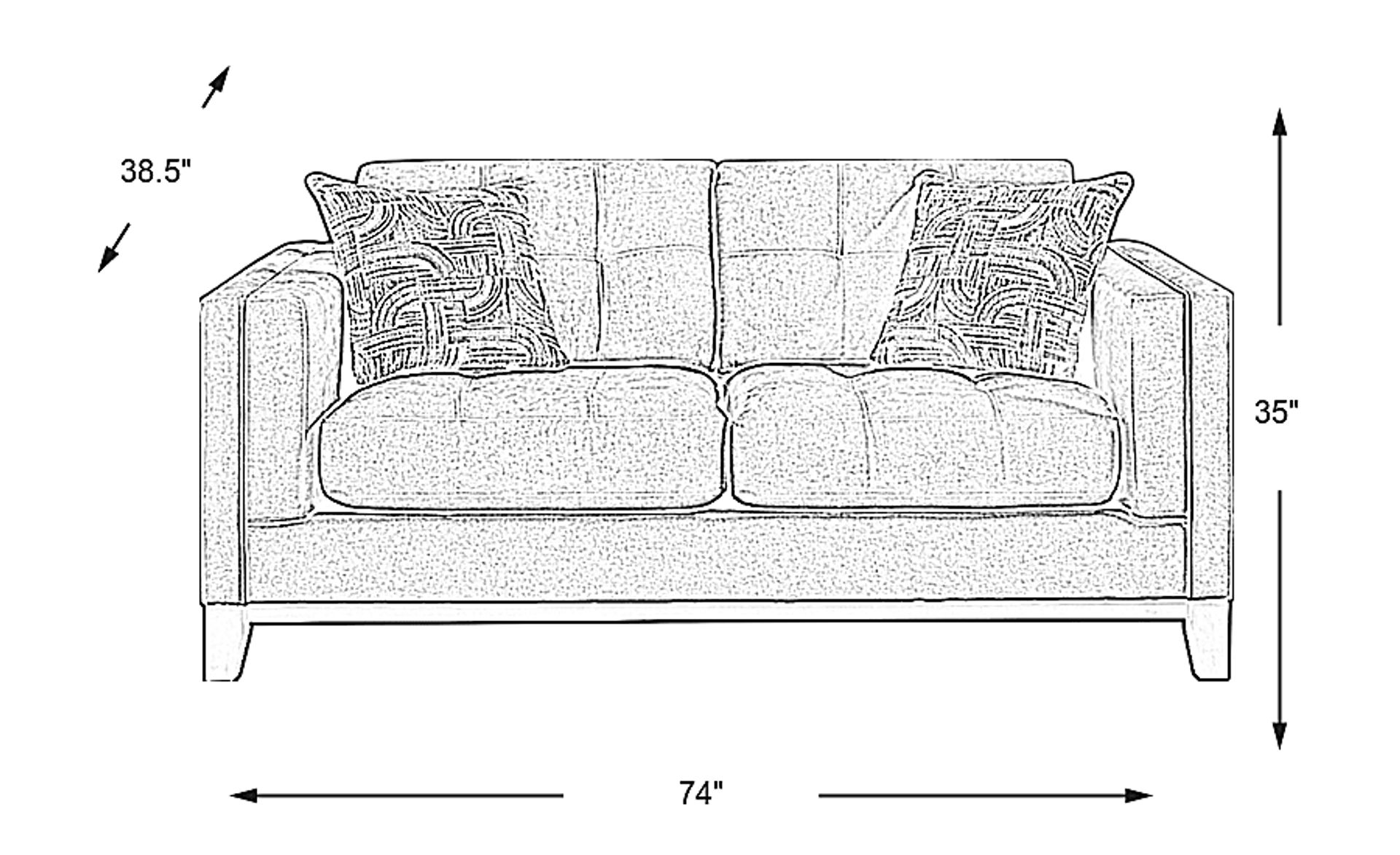 Dimension Image. Please refer to the Dimension Tab on this page for dimension details.