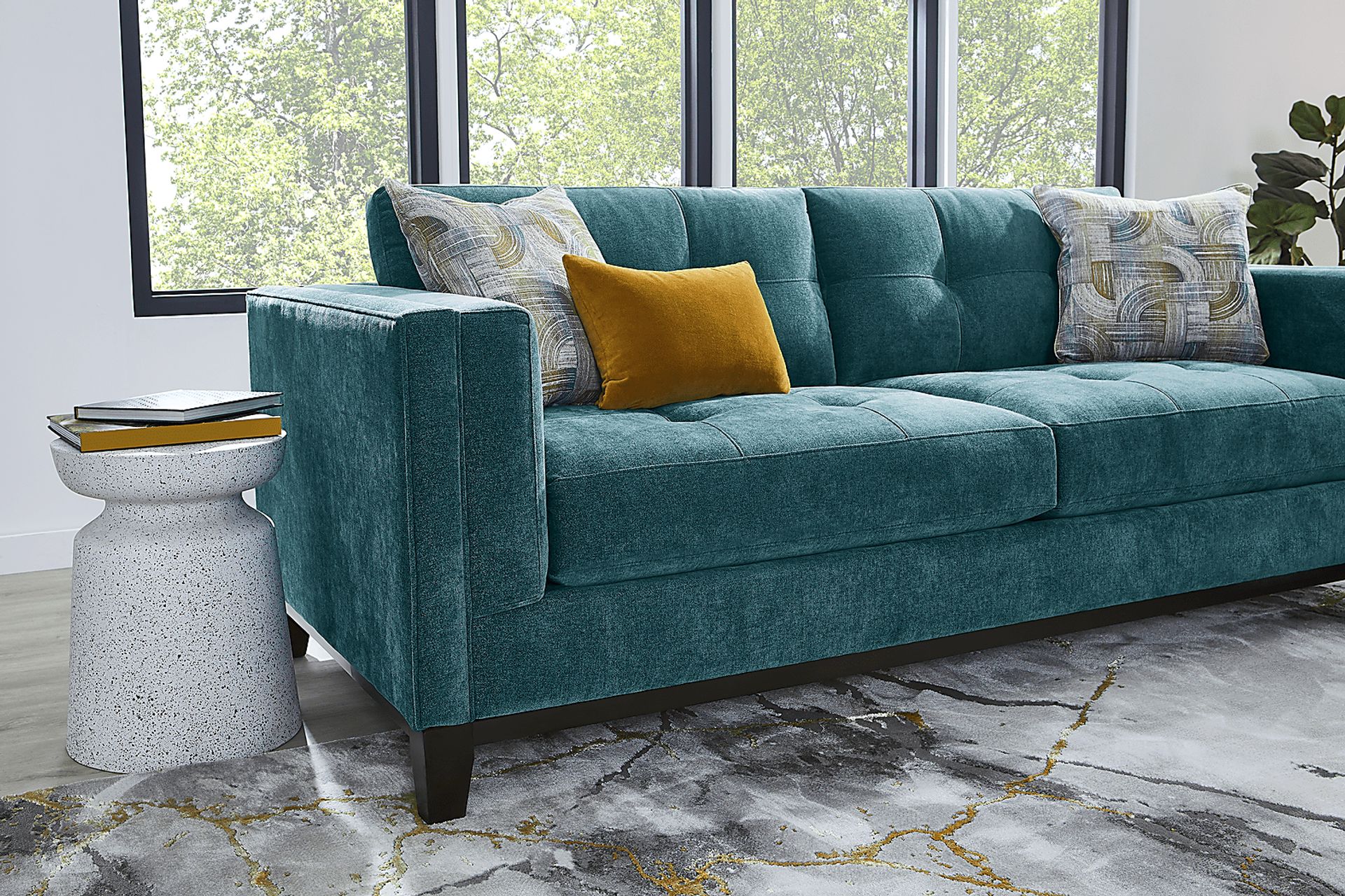 Everleigh Place Lagoon Sleeper Sofa - Image 4