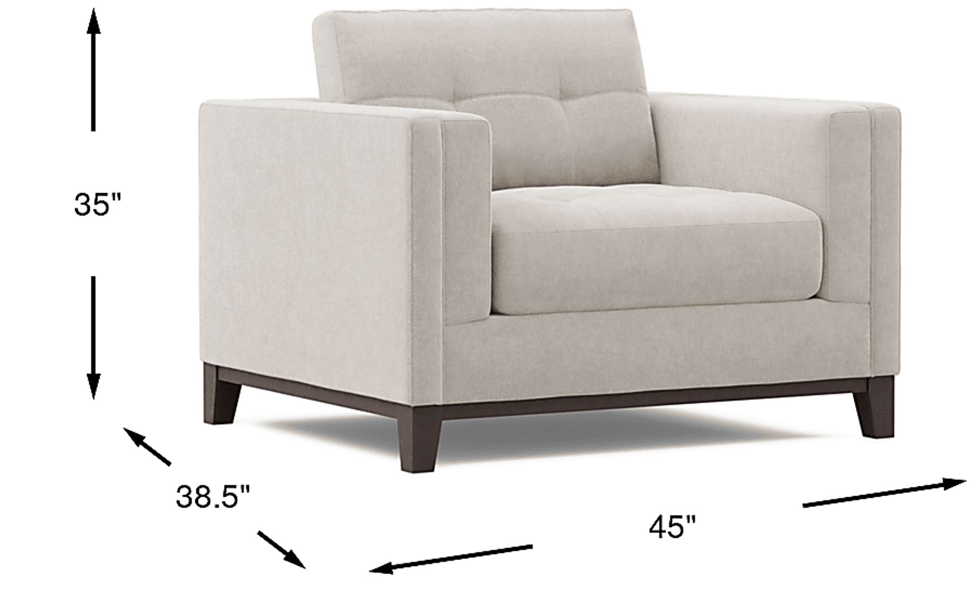 Dimension Image. Please refer to the Dimension Tab on this page for dimension details.