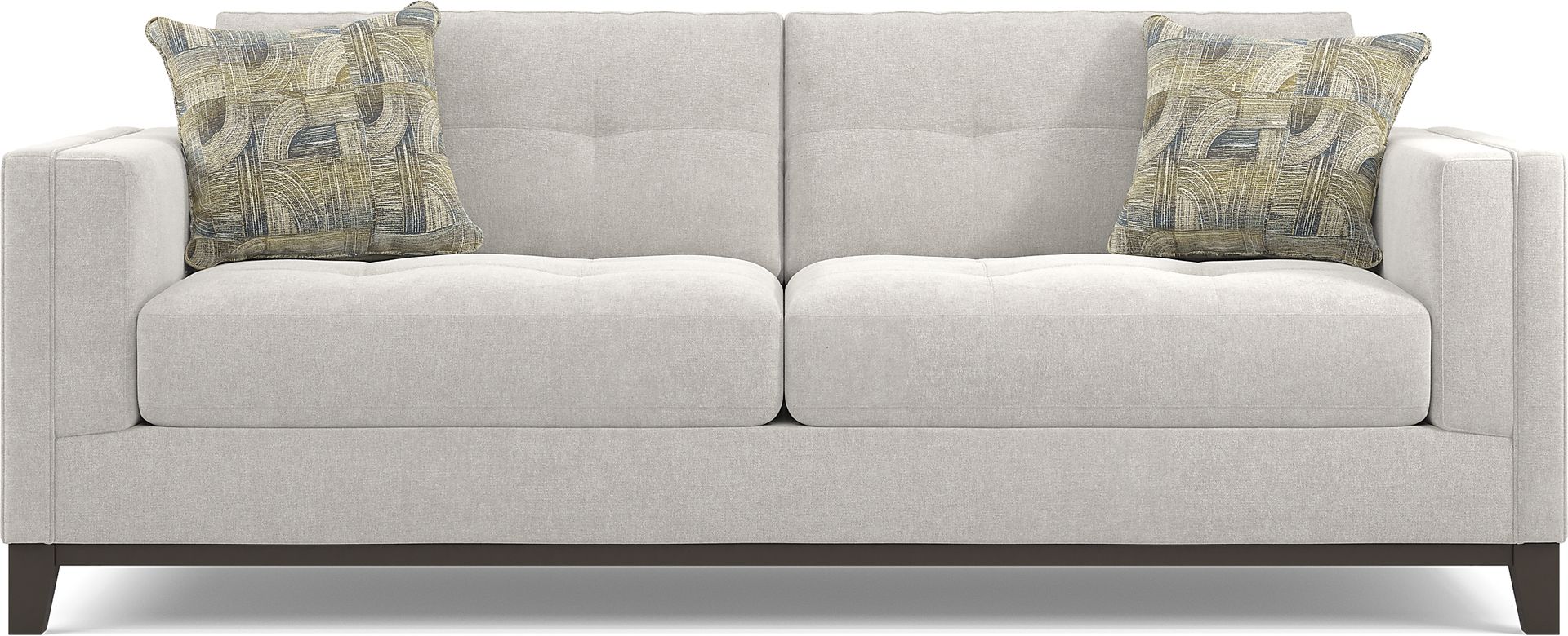 Cindy Crawford Home Everleigh Place Oyster 7 Pc Living Room with Gel Foam Sleeper Sofa - Image 2