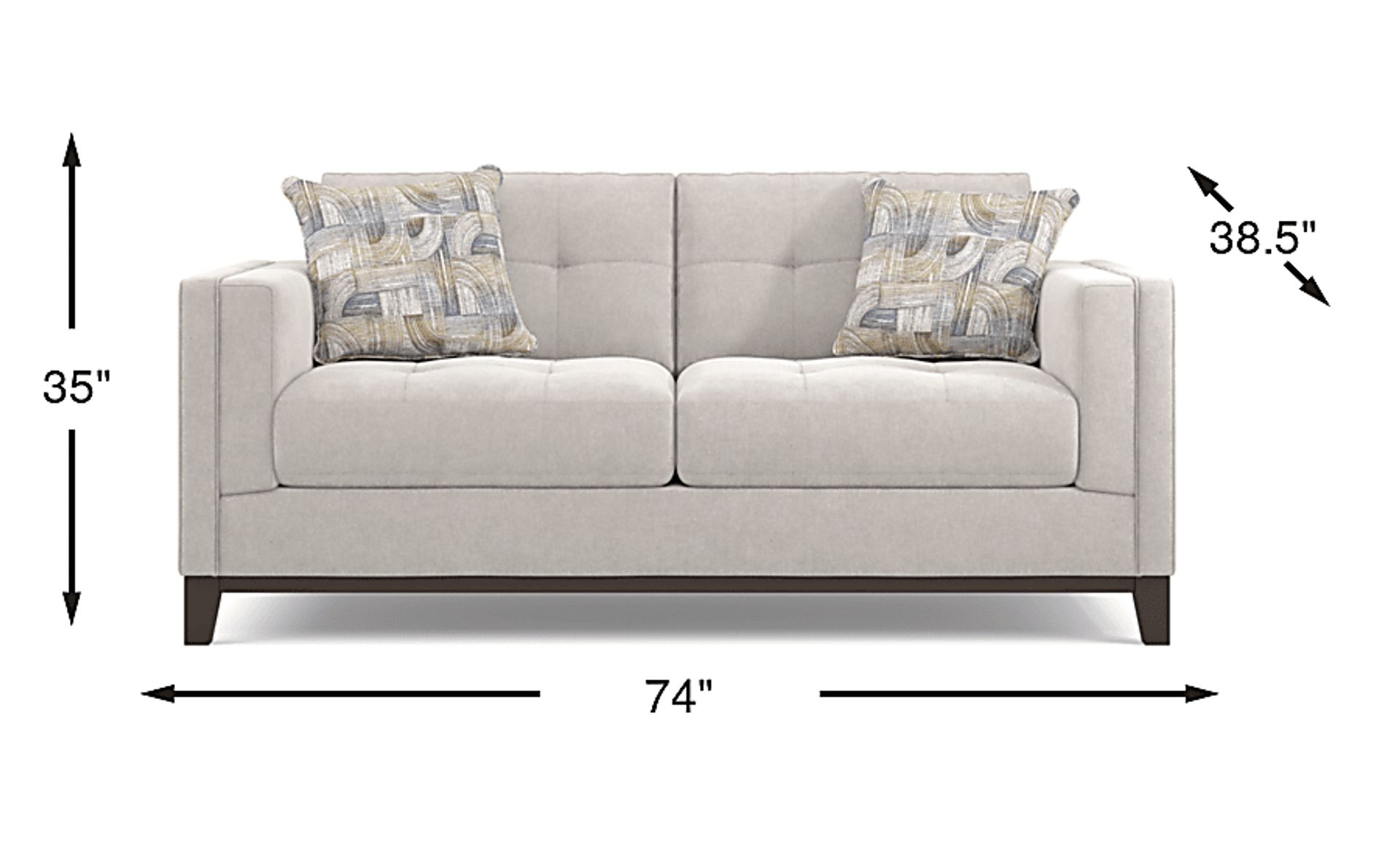 Dimension Image. Please refer to the Dimension Tab on this page for dimension details.