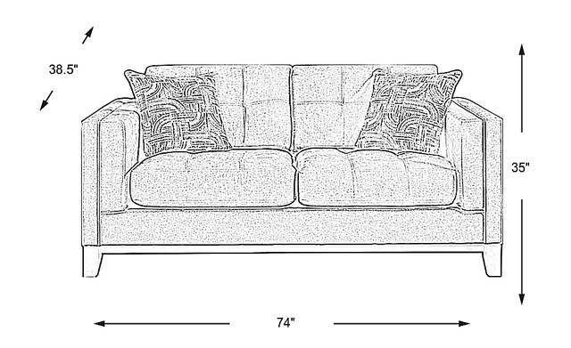 Dimension Image. Please refer to the Dimension Tab on this page for dimension details.
