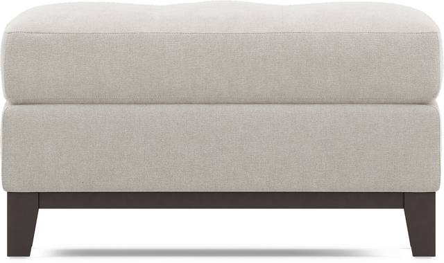 Everleigh Place Oyster Ottoman - Thumbnail - Image 1