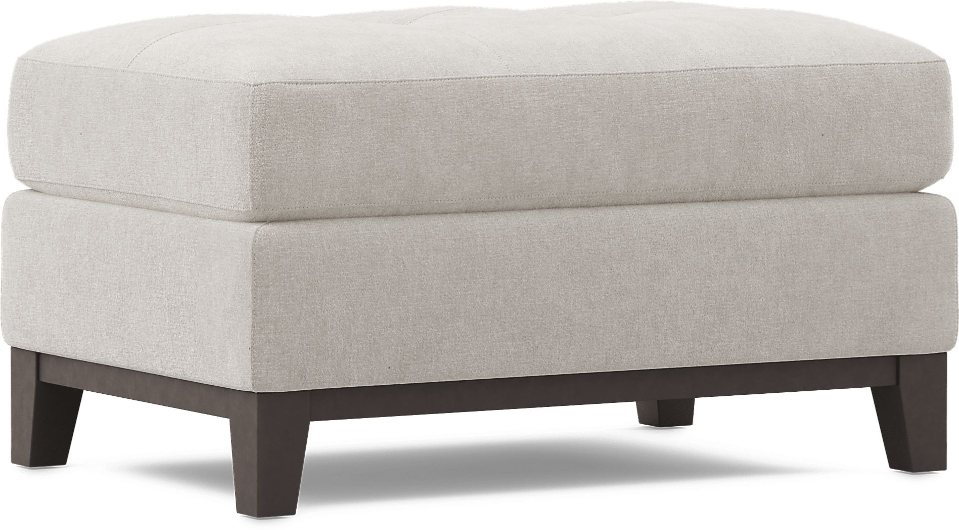 Everleigh Place Oyster Ottoman - Image 1