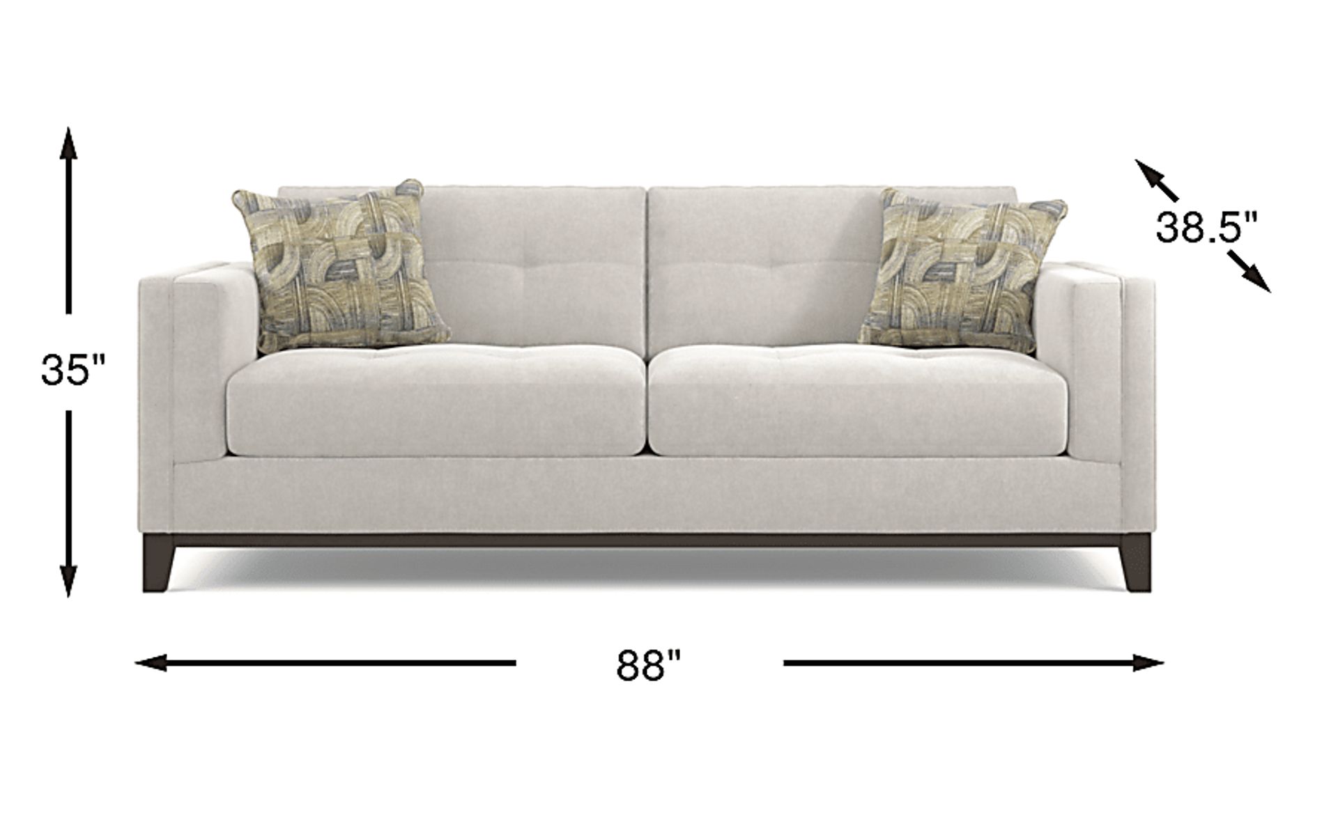 Dimension Image. Please refer to the Dimension Tab on this page for dimension details.