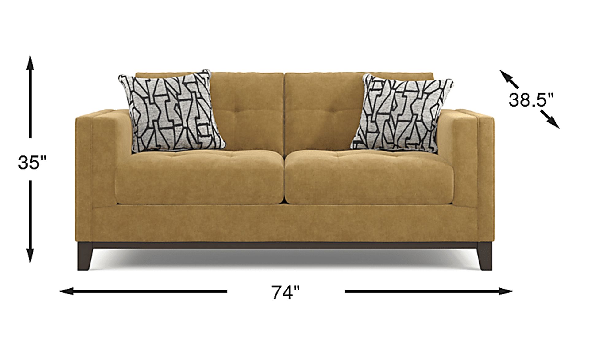 Dimension Image. Please refer to the Dimension Tab on this page for dimension details.