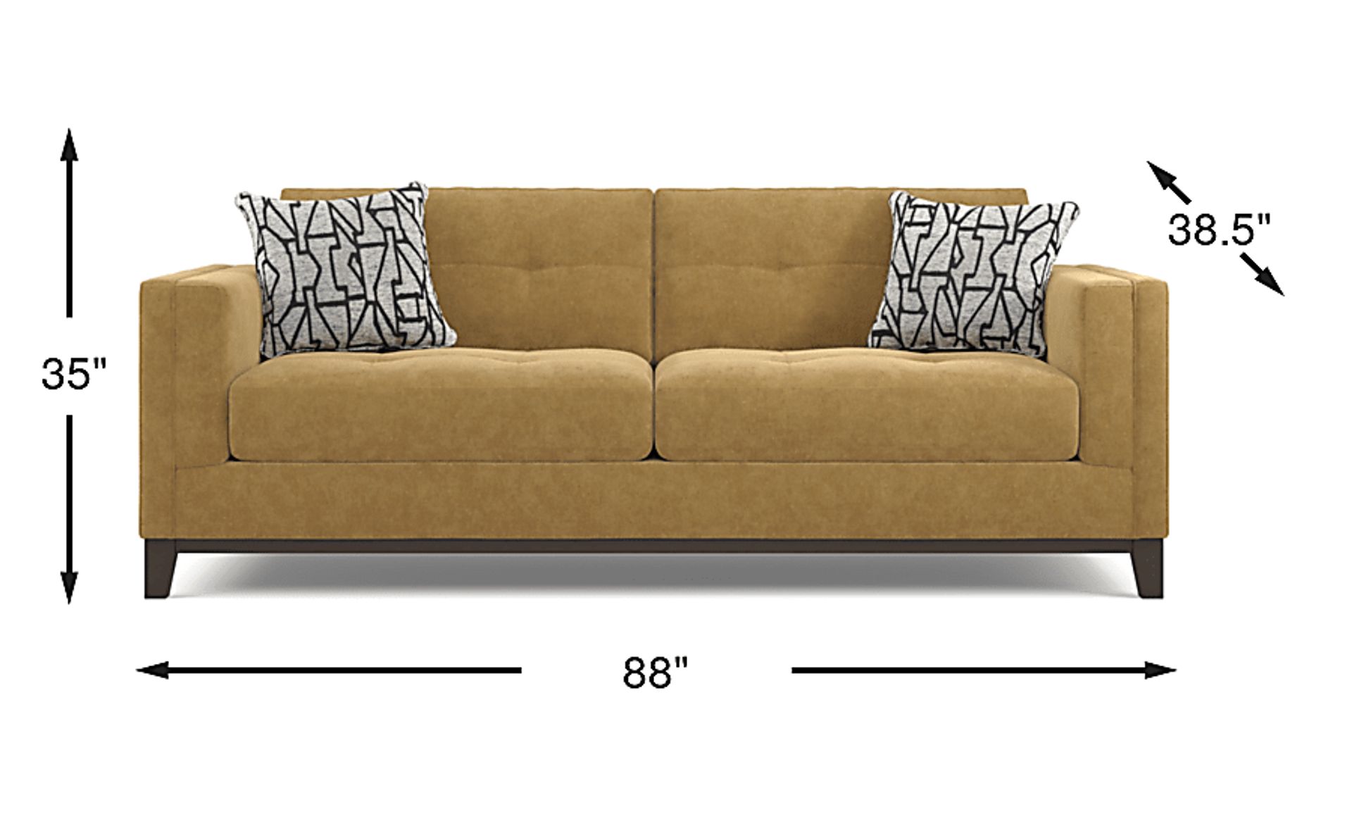 Dimension Image. Please refer to the Dimension Tab on this page for dimension details.