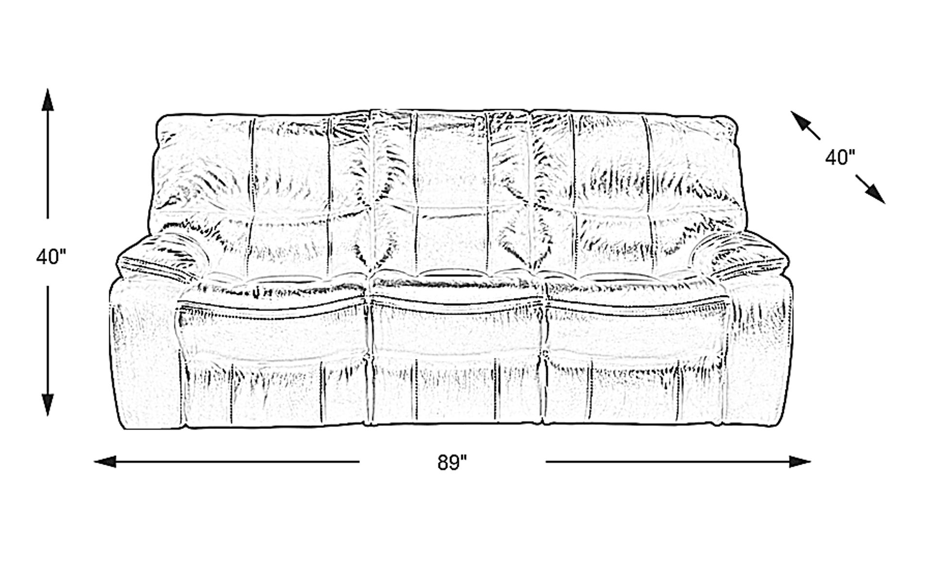 Dimension Image. Please refer to the Dimension Tab on this page for dimension details.