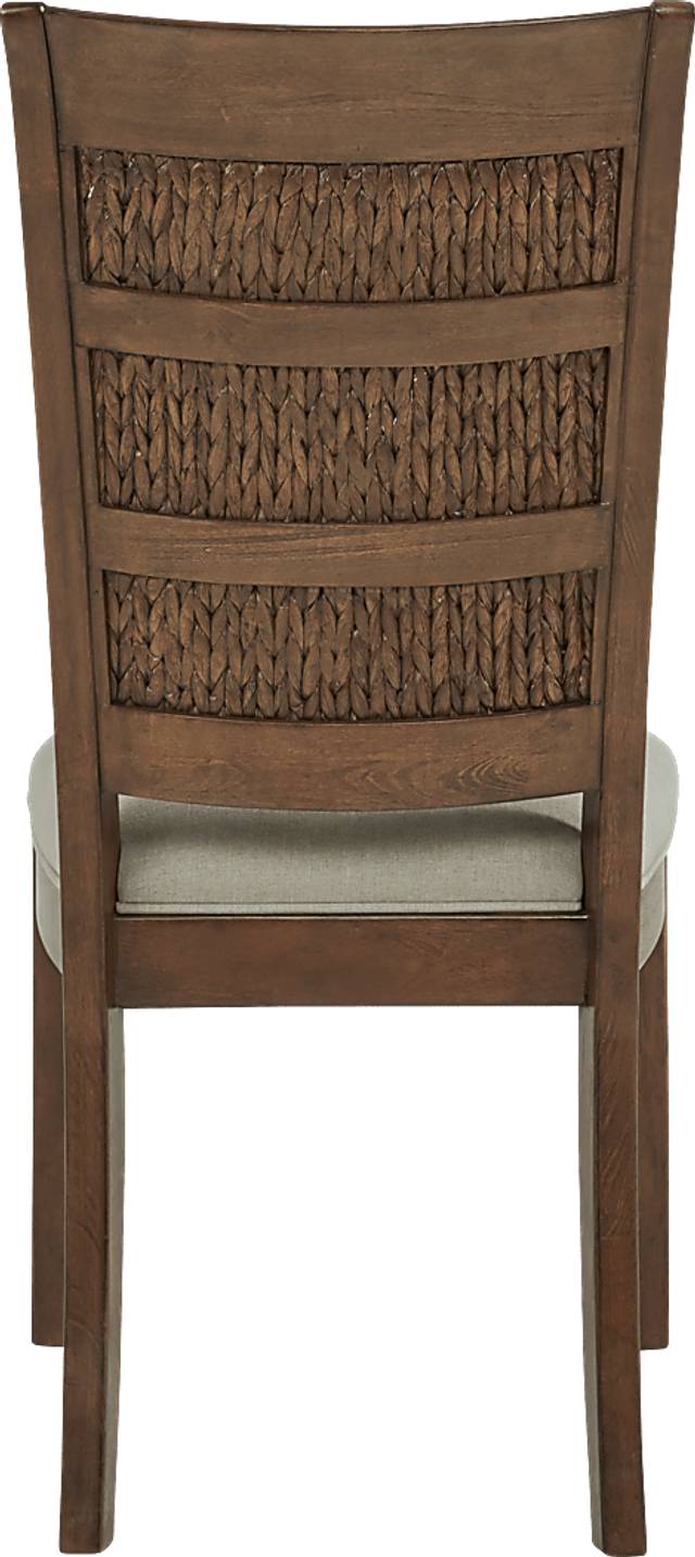 Cindy Crawford Home Golden Isles Brown Side Chair - Thumbnail - Image 2