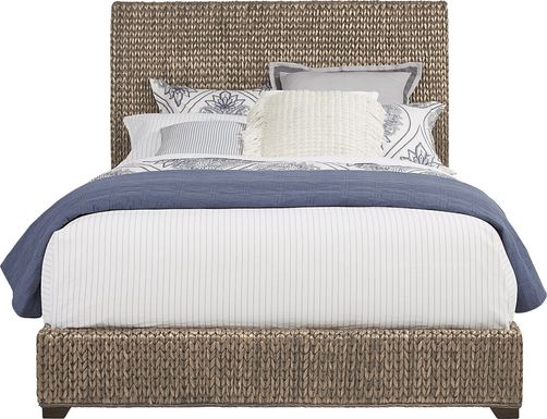 Golden Isles Gray 3 Pc King Woven Bed