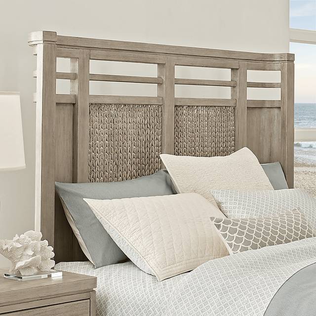 Golden Isles Gray 3 Pc Queen Panel Bed - Thumbnail - Image 3
