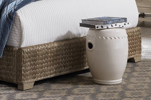Golden Isles Gray 3 Pc Queen Woven Bed - Thumbnail - Image 4