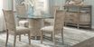 Cindy Crawford Home Golden Isles Gray 5 Pc Round Dining Room