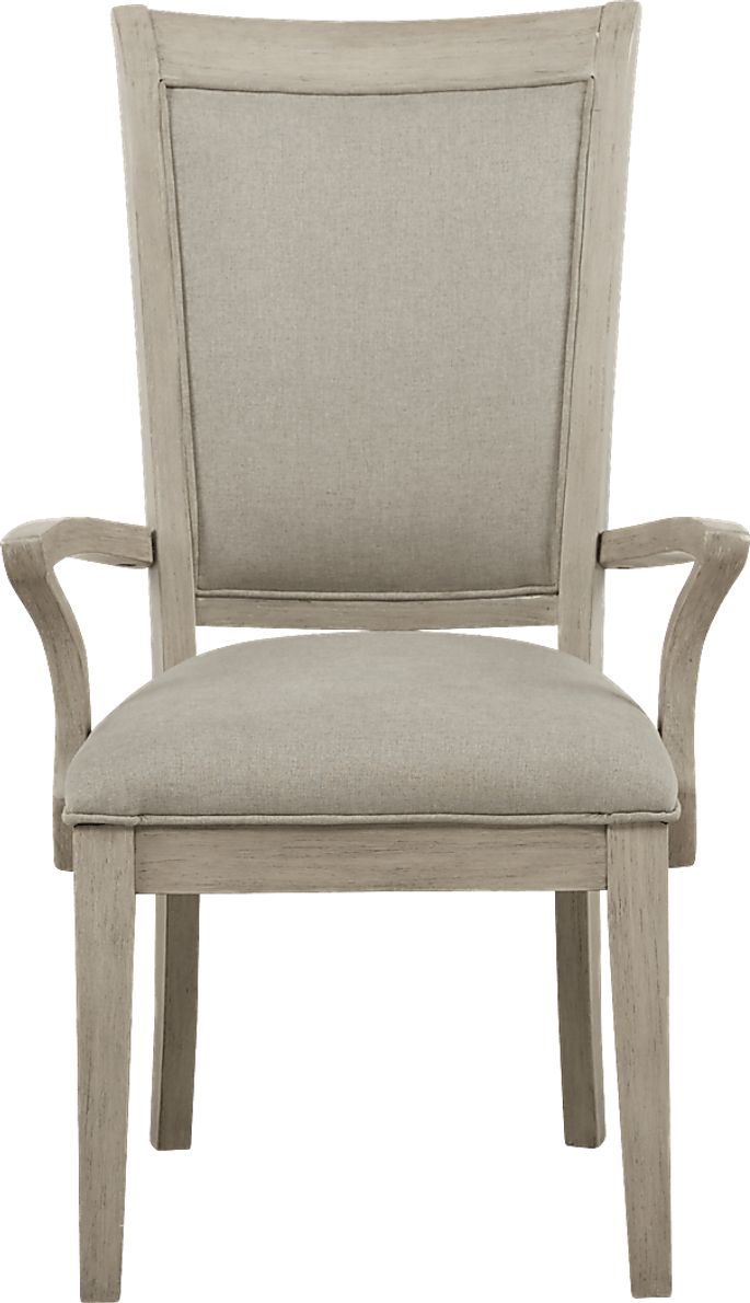 Cindy Crawford Home Golden Isles Gray Arm Chair