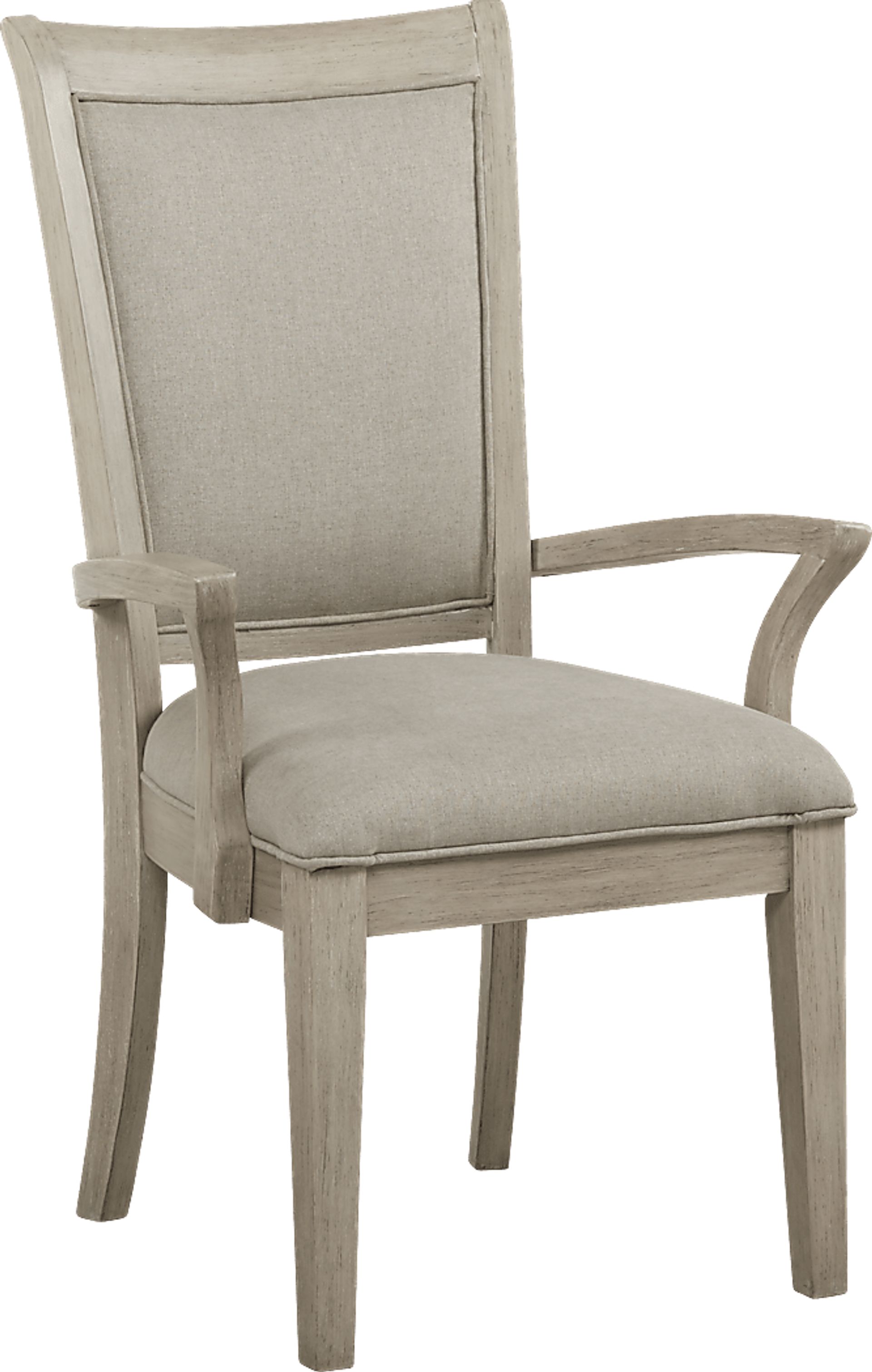 Cindy Crawford Home Golden Isles Gray Arm Chair - Image 1