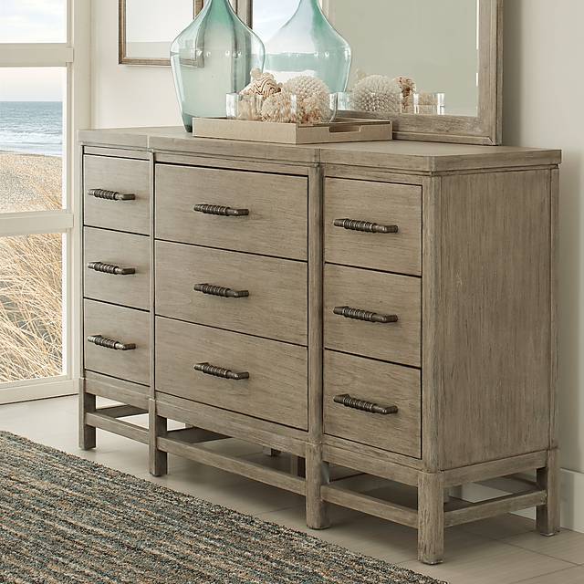 Golden Isles Gray Dresser - Thumbnail - Image 3