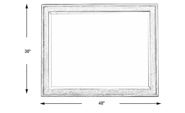 Dimension Image. Please refer to the Dimension Tab on this page for dimension details.