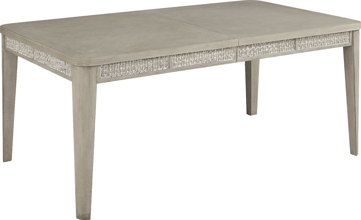 Cindy Crawford Golden Isles Gray Dining Table Rooms to Go