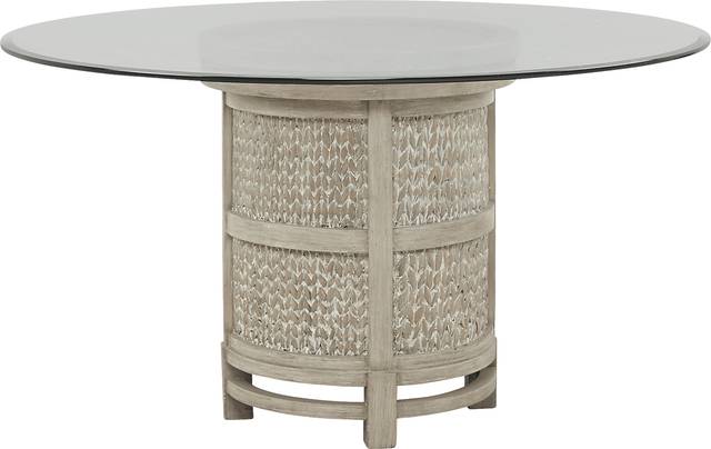 Golden Isles Gray Round Dining Table - Thumbnail - Image 1