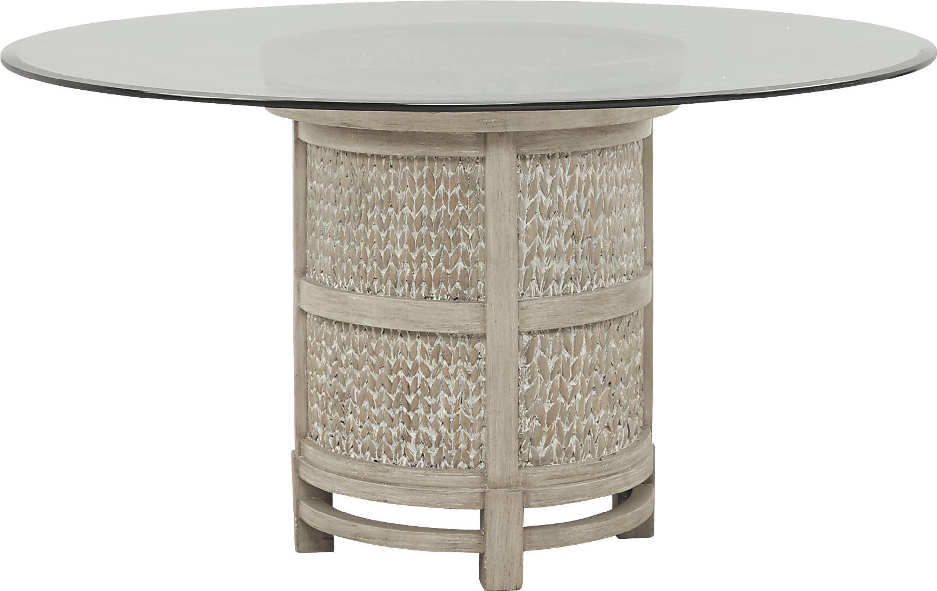 Golden Isles Gray 5 Pc Round Dining Room - Image 2