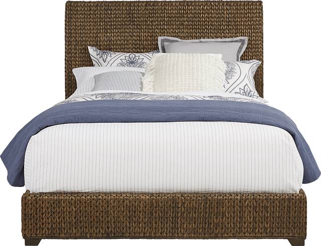 Cindy Crawford Home Golden Isles Tobacco 3 Pc Queen Woven Bed - Thumbnail - Image 1